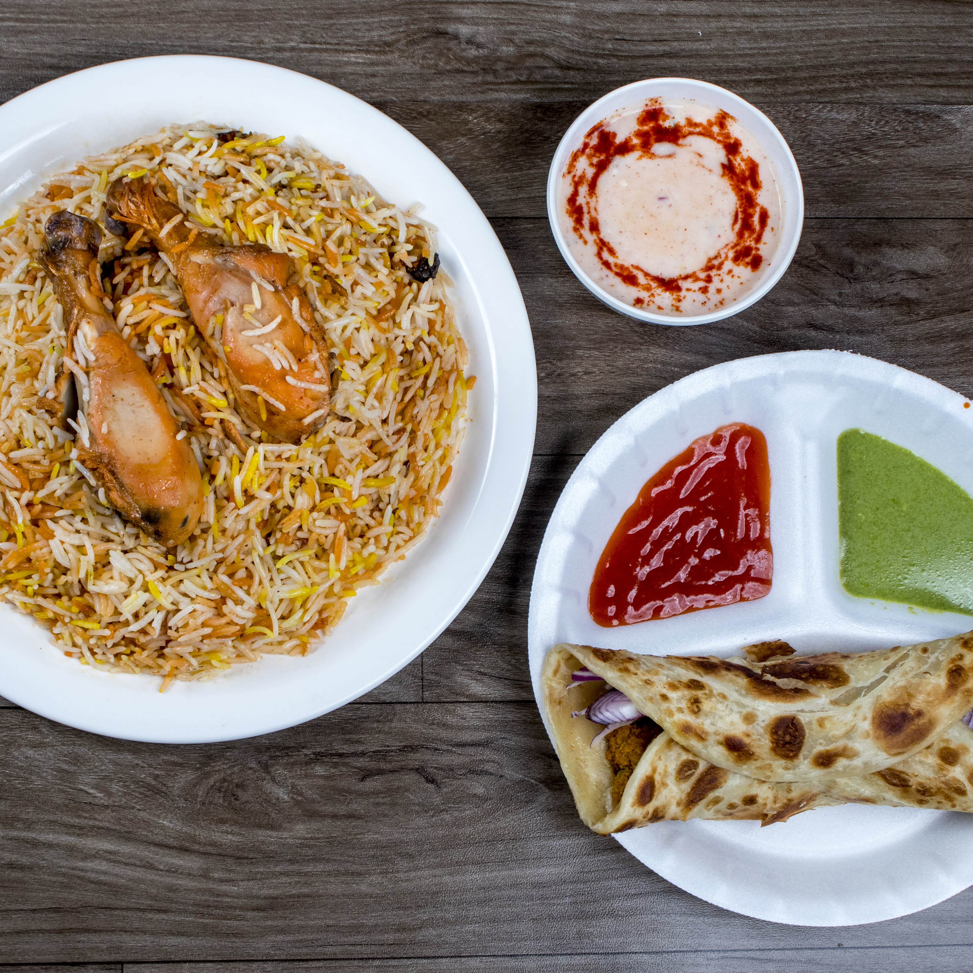 Delhi Zaika Kathi Rolls - Logo