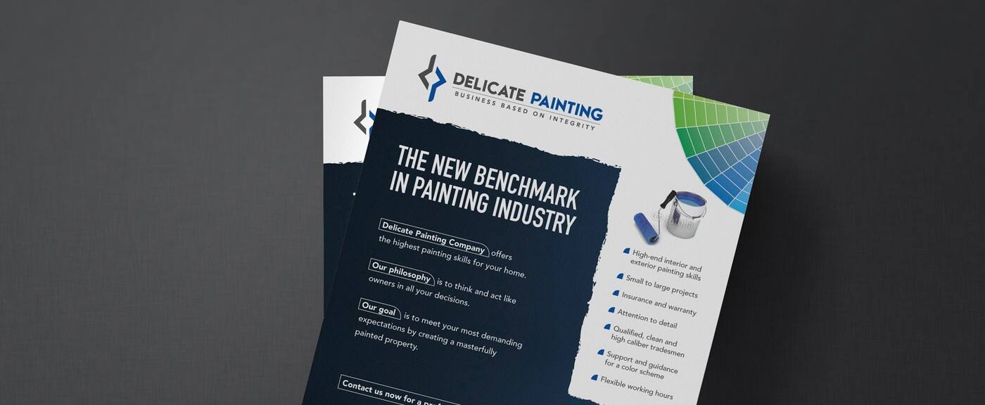 Delicate Painting Company - Logo