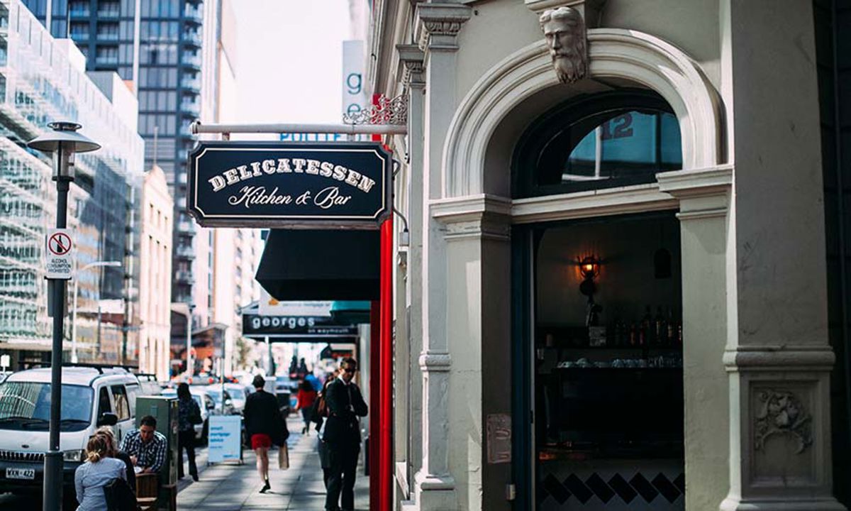 Delicatessen Kitchen and Bar - Logo