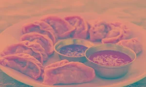 Delicious Momos - Logo