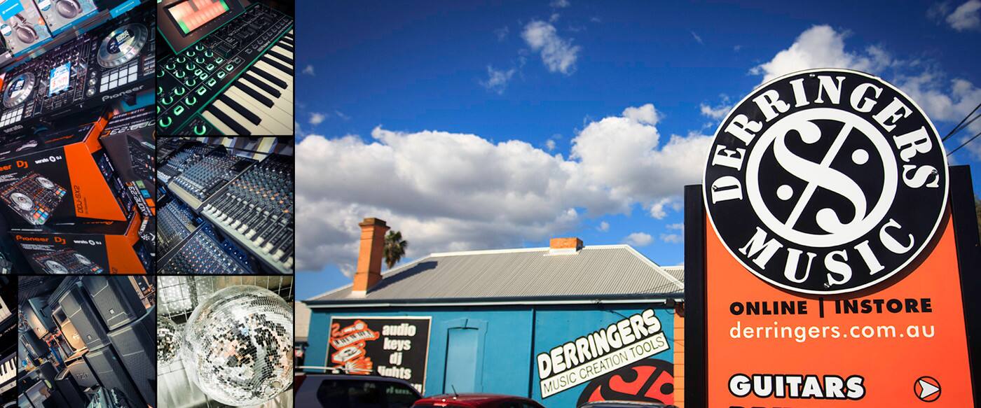 Derringers Music The DJ Shop - Logo