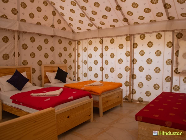 desert camp in sam sand dunes jaisalmer - Logo