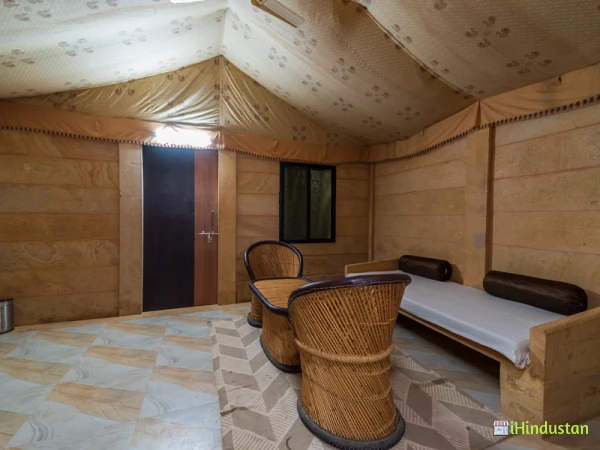 desert camp in sam sand dunes rojaniresort - Logo