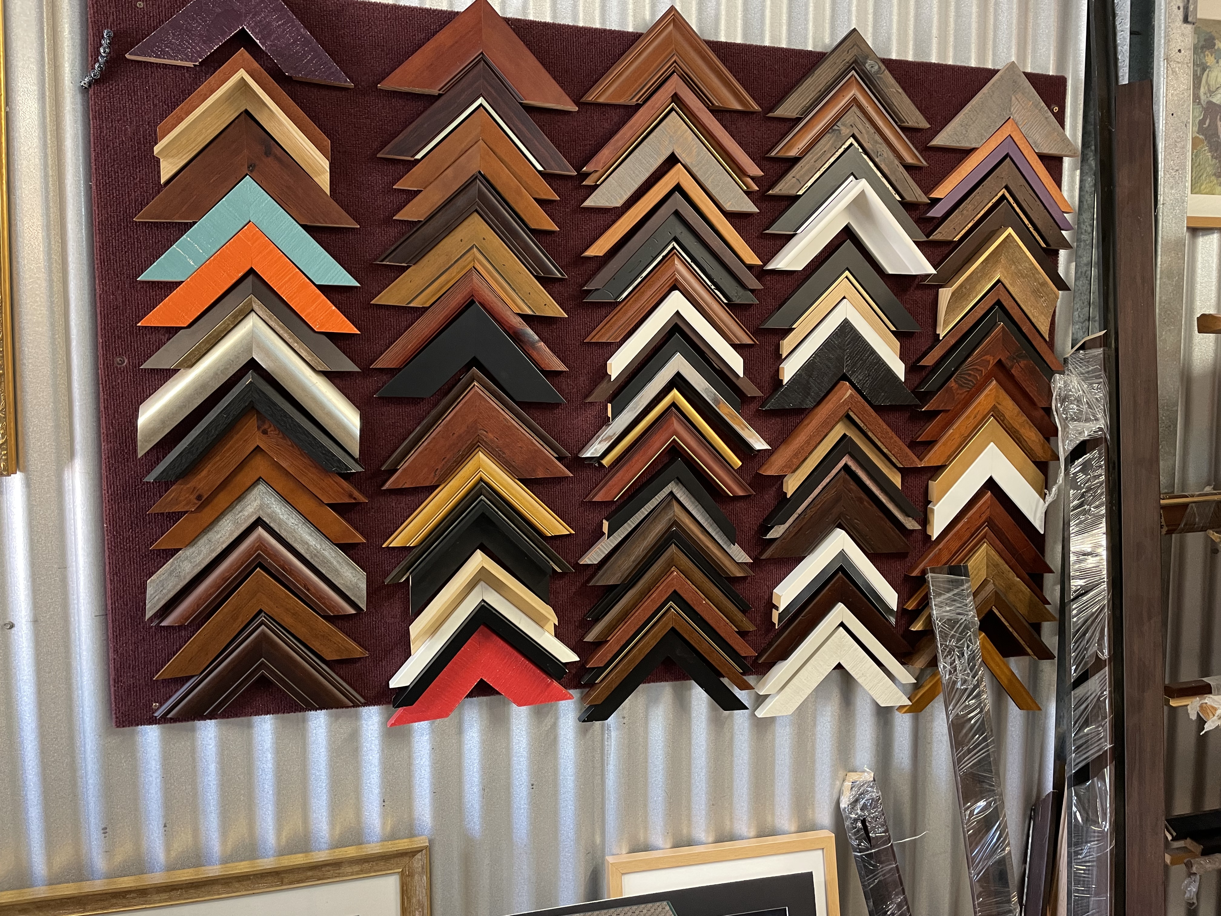 Desert Edge Picture Framing - Logo