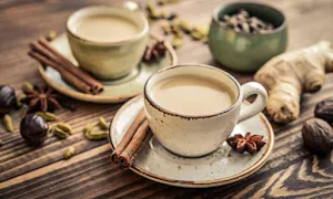 Desi Kulhar Tandoori Chai - Logo