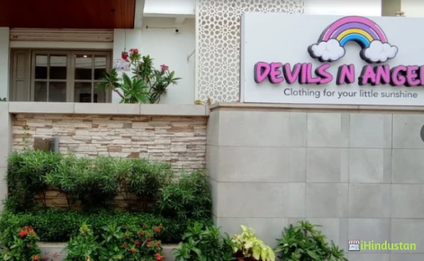 Devils 'n' Angels Best Birthday Party Wear Dresses - Logo