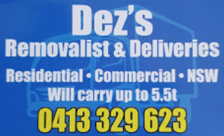 Dez's Transport Removalist & Deliveries - Logo
