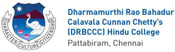 Dharmamurthi Rao Bahadur Calavala Cunnan Chetty's Hindu College (DRBCCC) - Logo