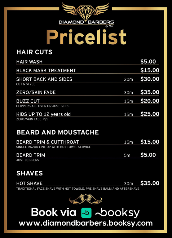 Diamond Barbers - Logo
