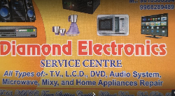 Diamond Electronics TV LCD LED AUDIO SYSTEM ALL TYPES OF HOME APPLIANCES REPAIR SHOP - Logo