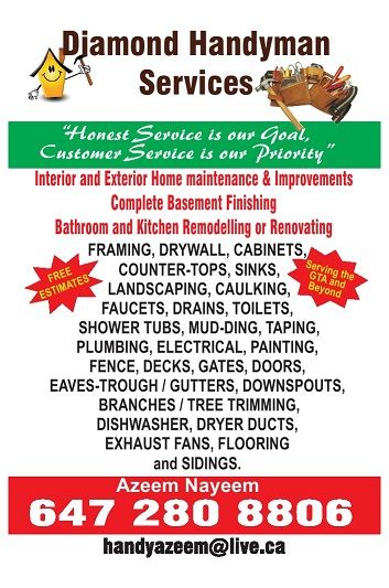 Diamond Handyman Services - Logo