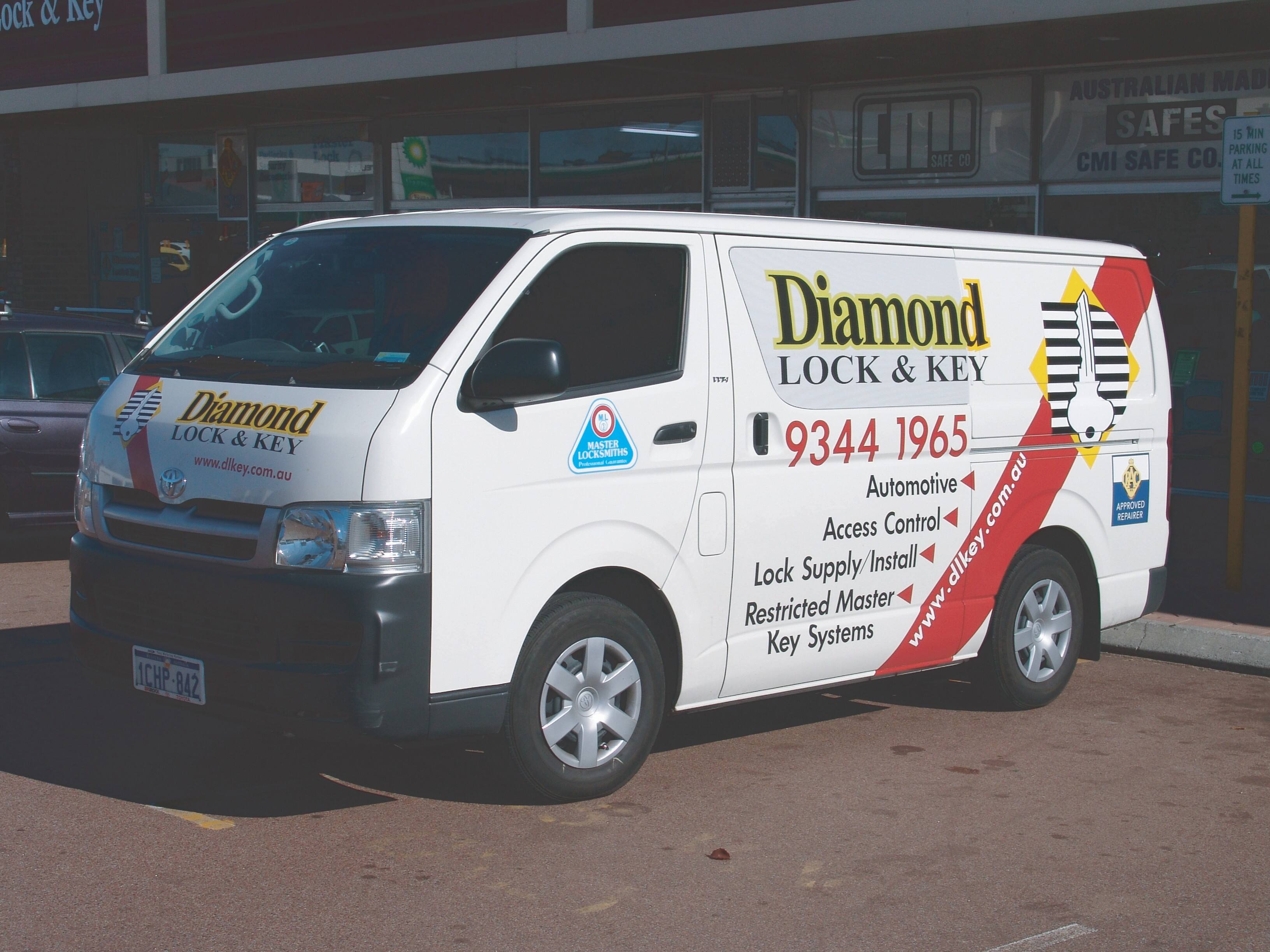 Diamond Lock & Security - Logo