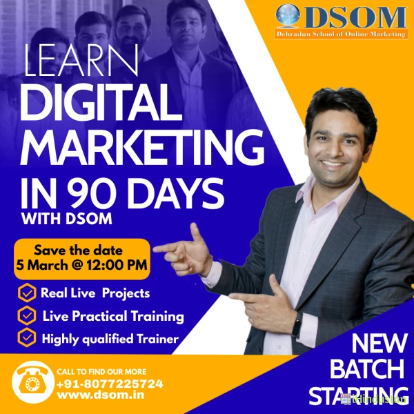 Digital marketing course in dehradun - Logo