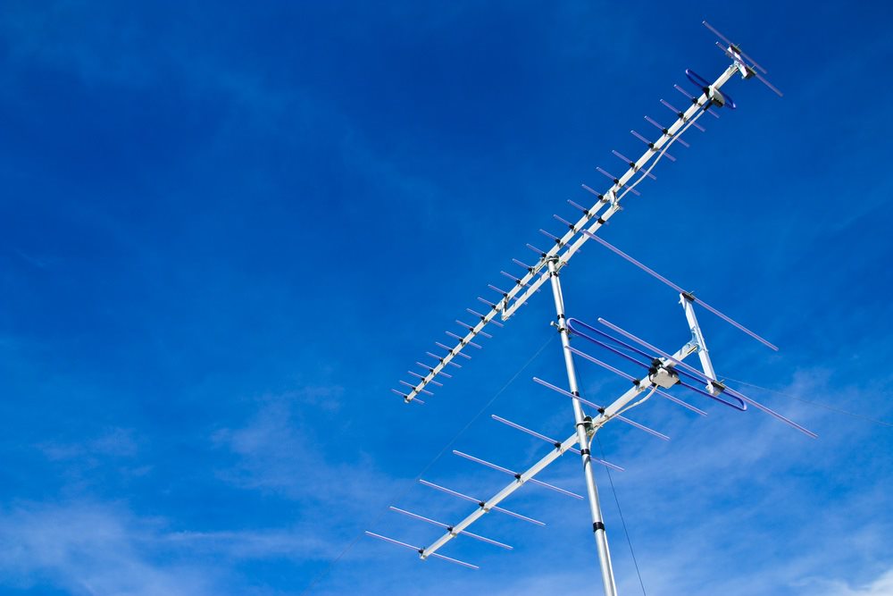 Digital Ready TV Antenna Man - Logo