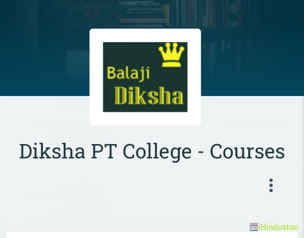 Diksha PT College - Courses - Logo