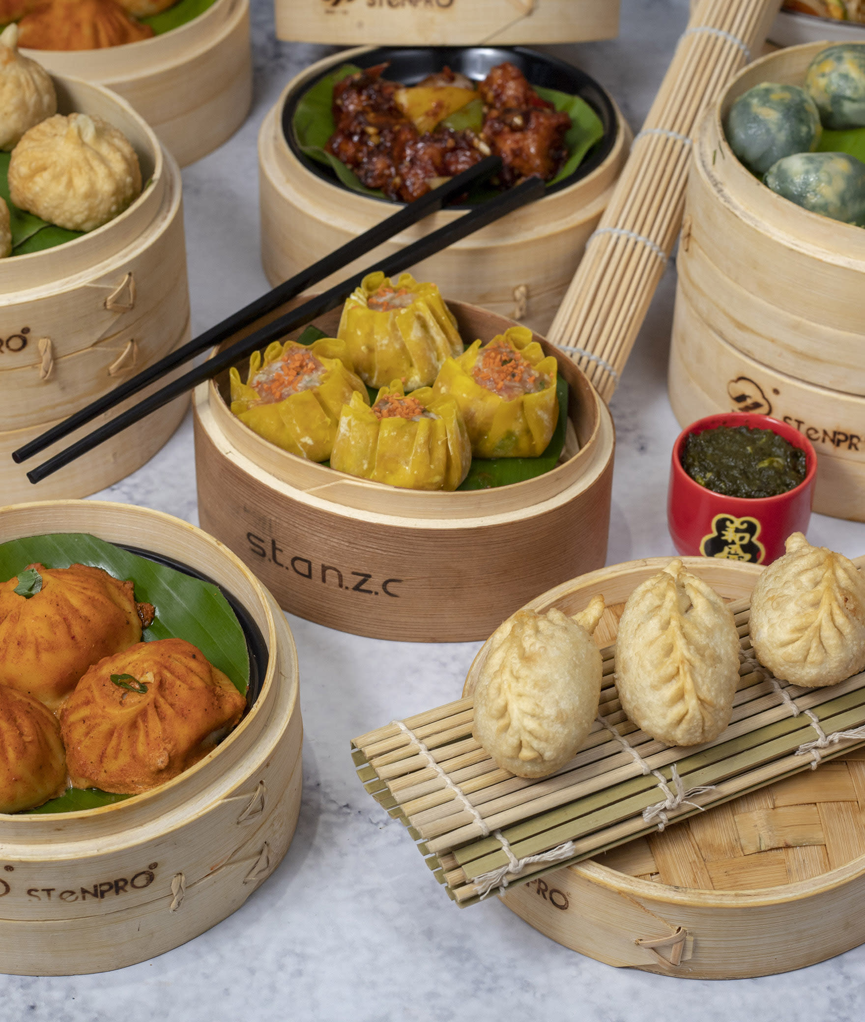 Dimsum (Momo) Express - Logo