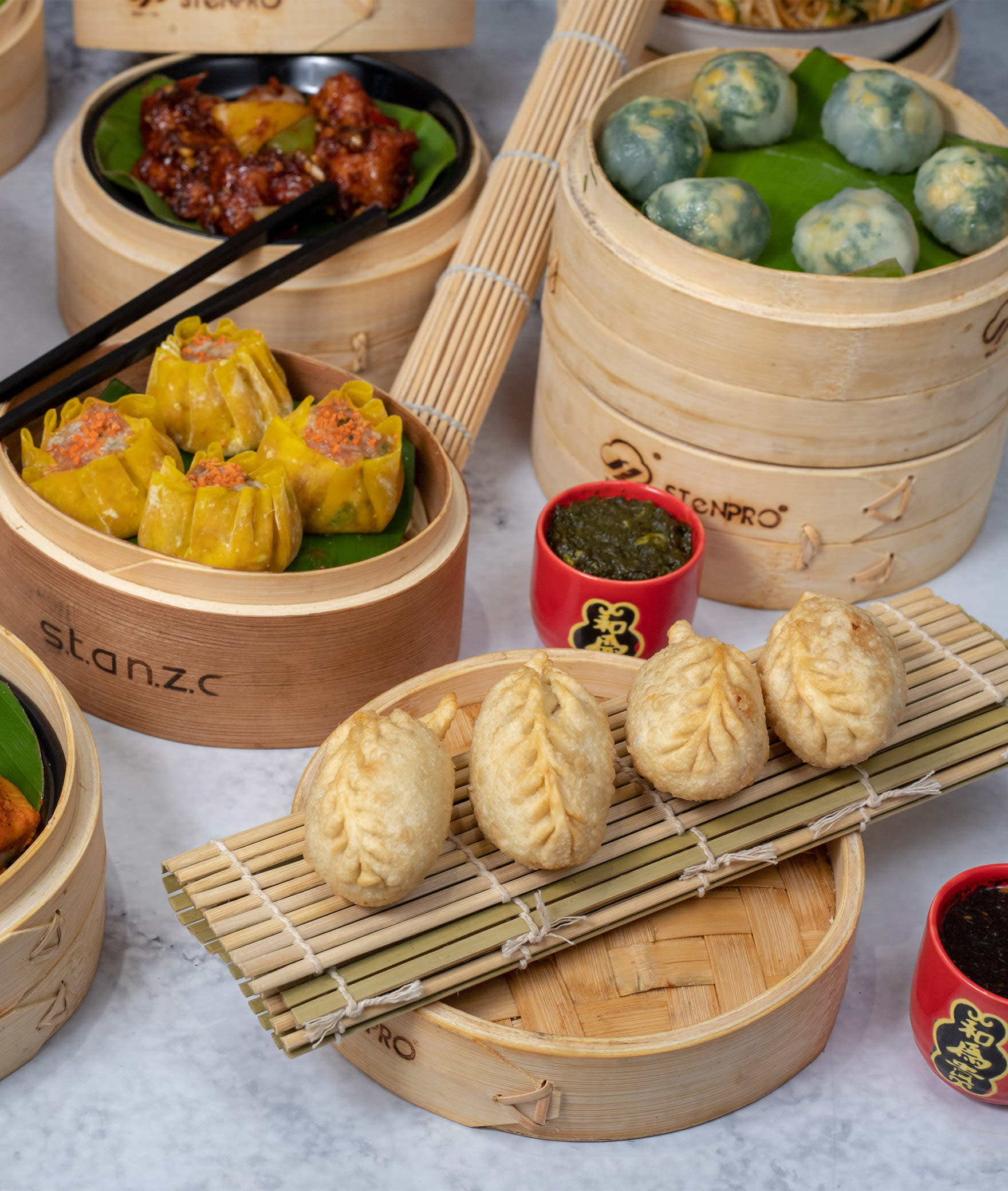 Dimsum (Momo) Express - Logo
