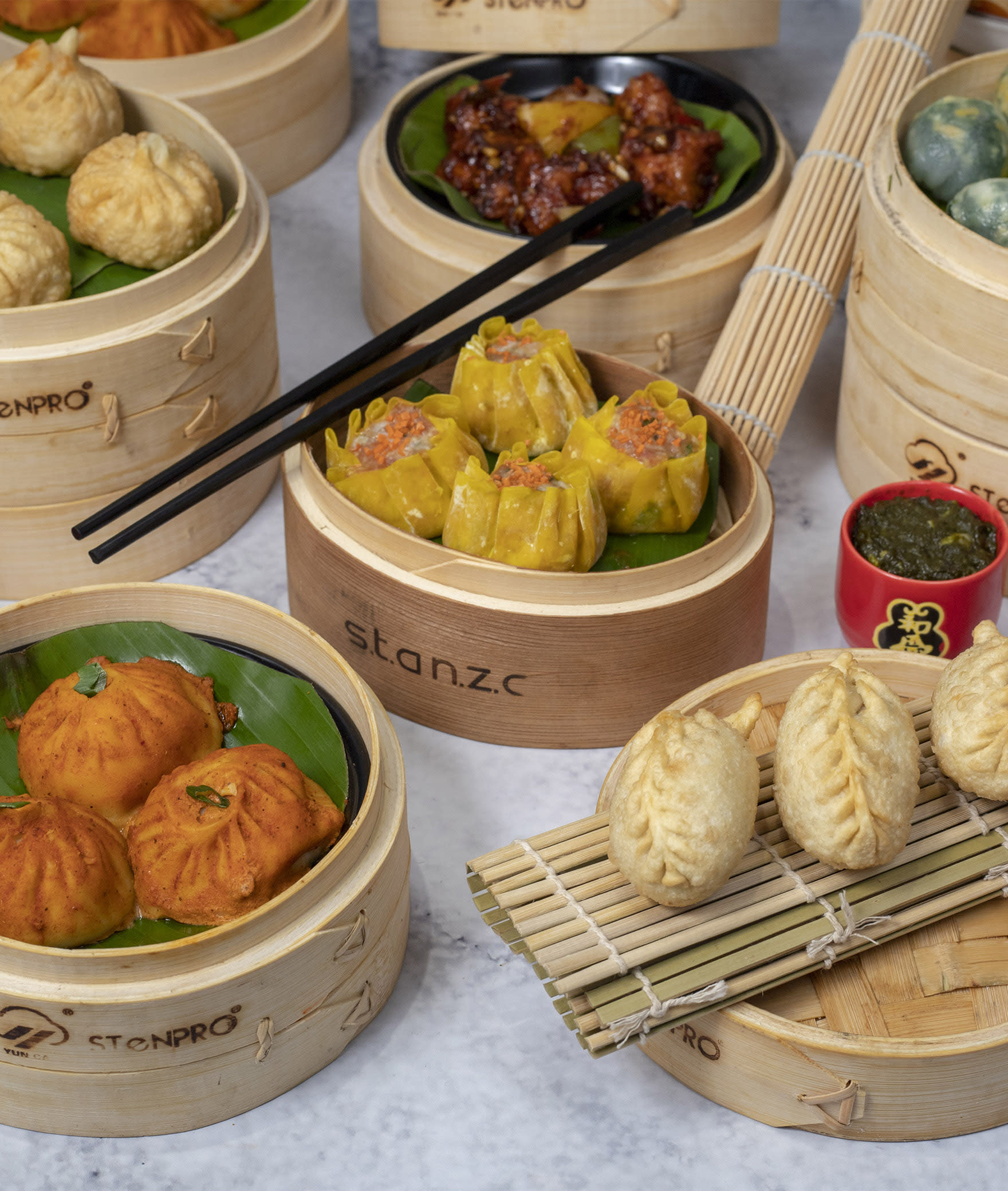 Dimsum (Momo) Express - Logo