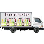 Discrete Alcohol Delivery - Logo