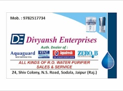 Divyansh Enterprises - RO Water Purifier Sales & Service - Logo