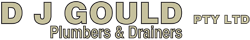 D J Gould Pty Ltd Plumbers & Drainers - Logo