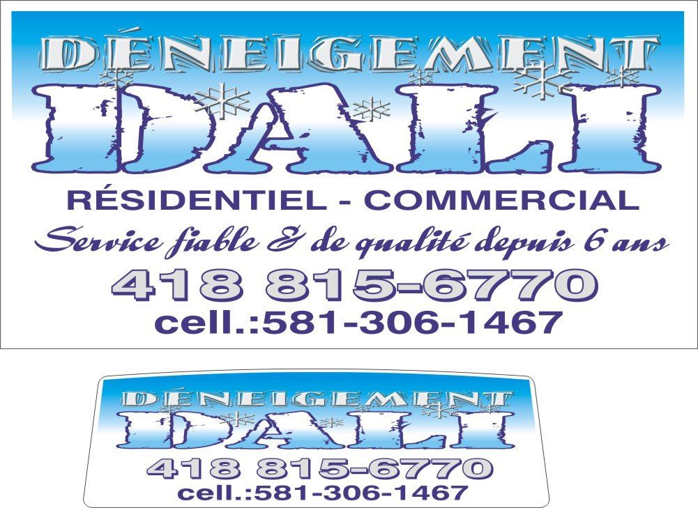 Déneigement Dali - Logo
