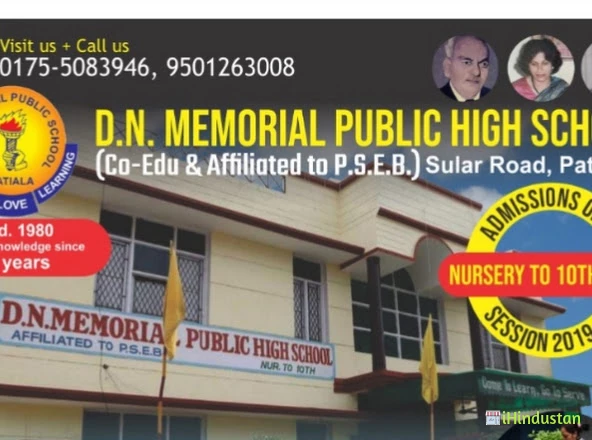 D.N. Memorial Public High School - Logo