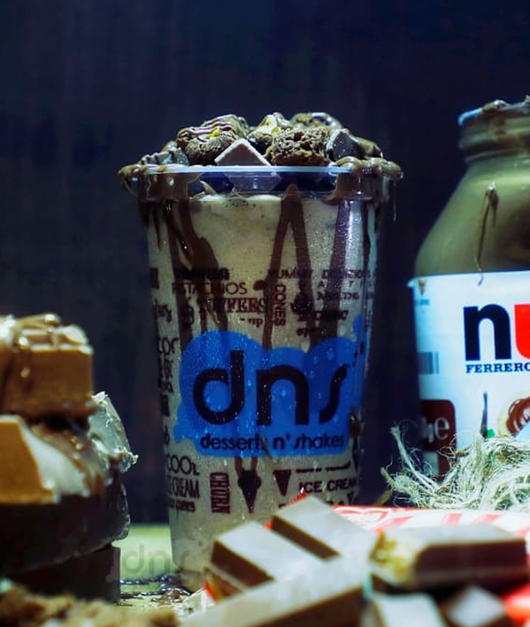 DNS Desserts N Shakes - Logo