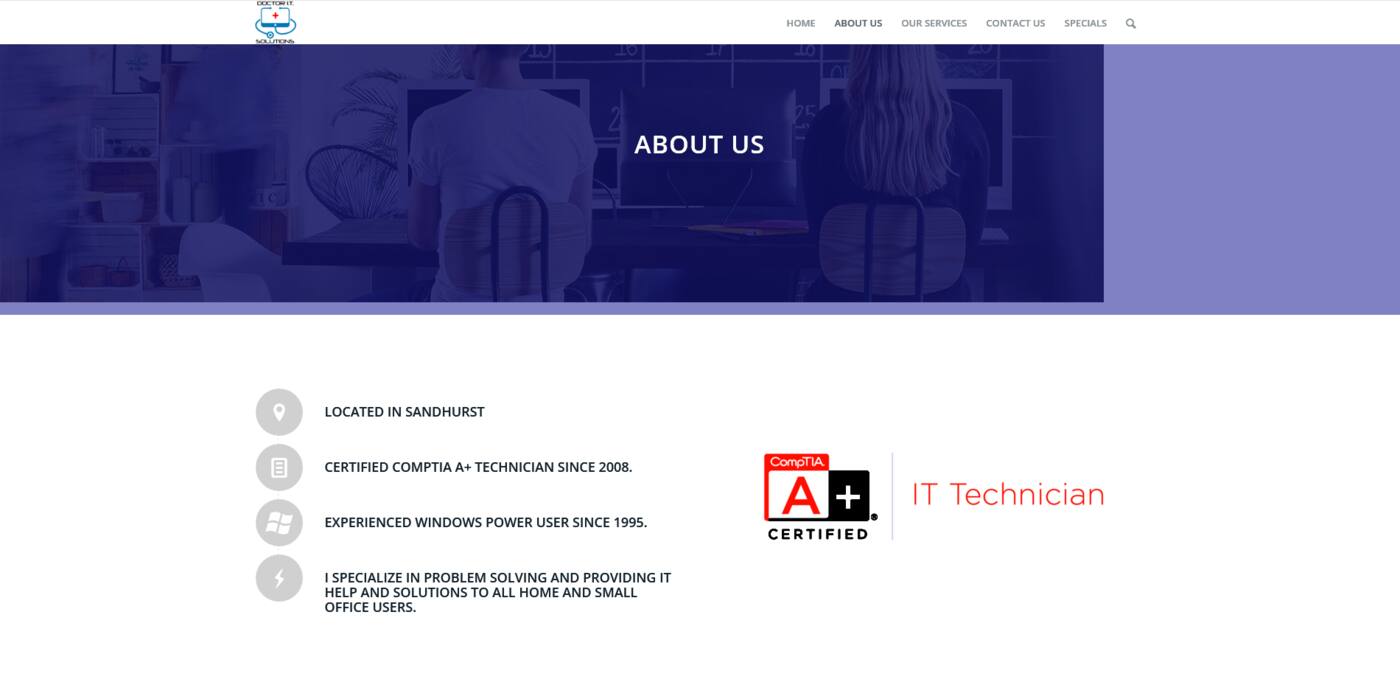 Doctor I.T. Solutions - Cover photo