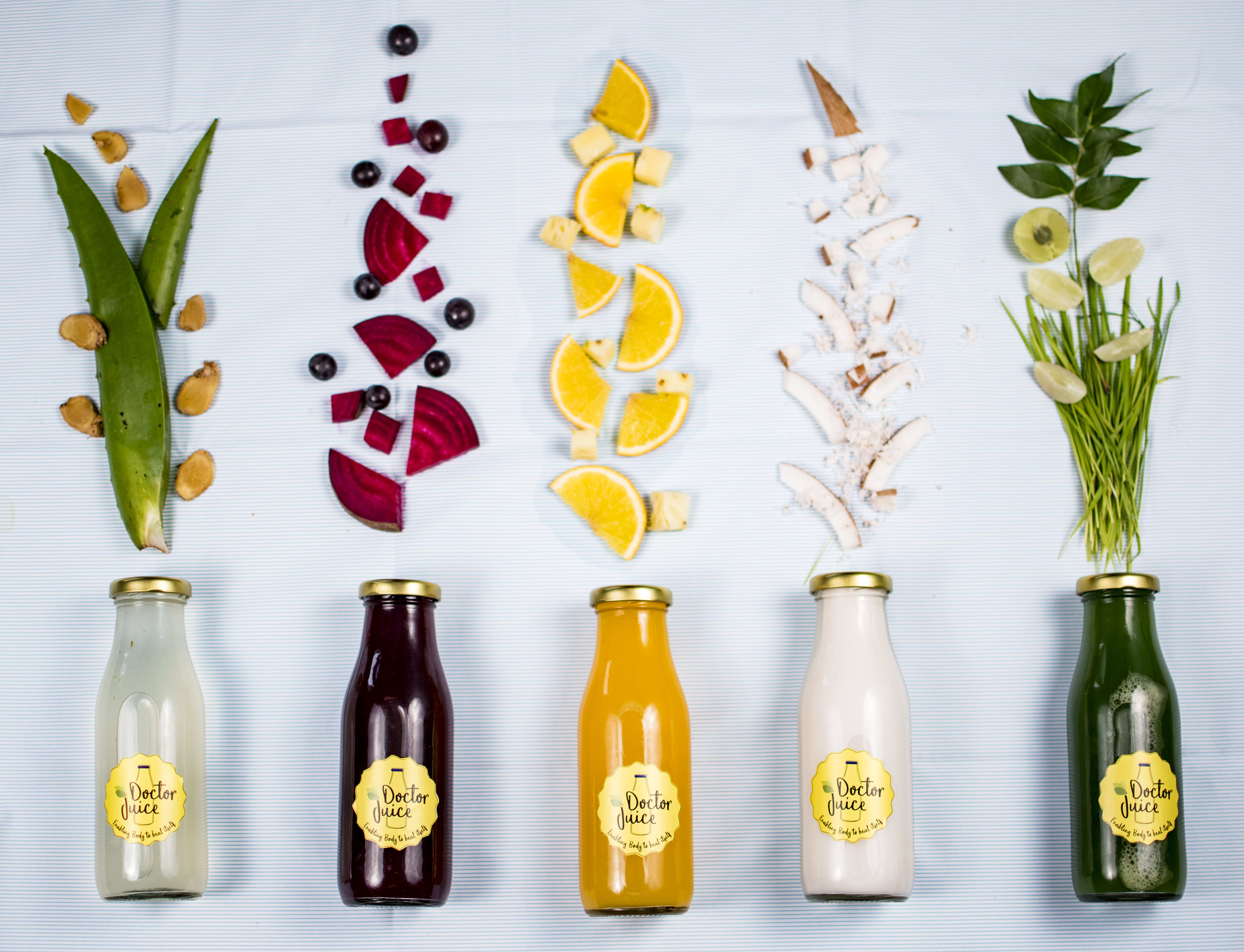 DOCTOR JUICE - Immunity Health Bar! - Logo
