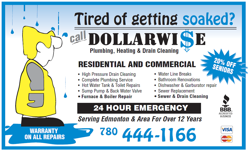 Dollarwise Plumbing Heating &a; Drain Cleaning Ltd - Logo