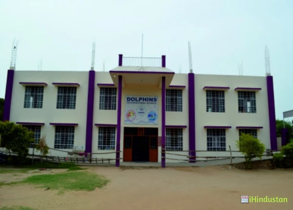 Dolphins High School - Chaksu - Logo