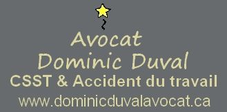 Dominic Duval - Avocat (CNESST CSST Accident de travail - Logo