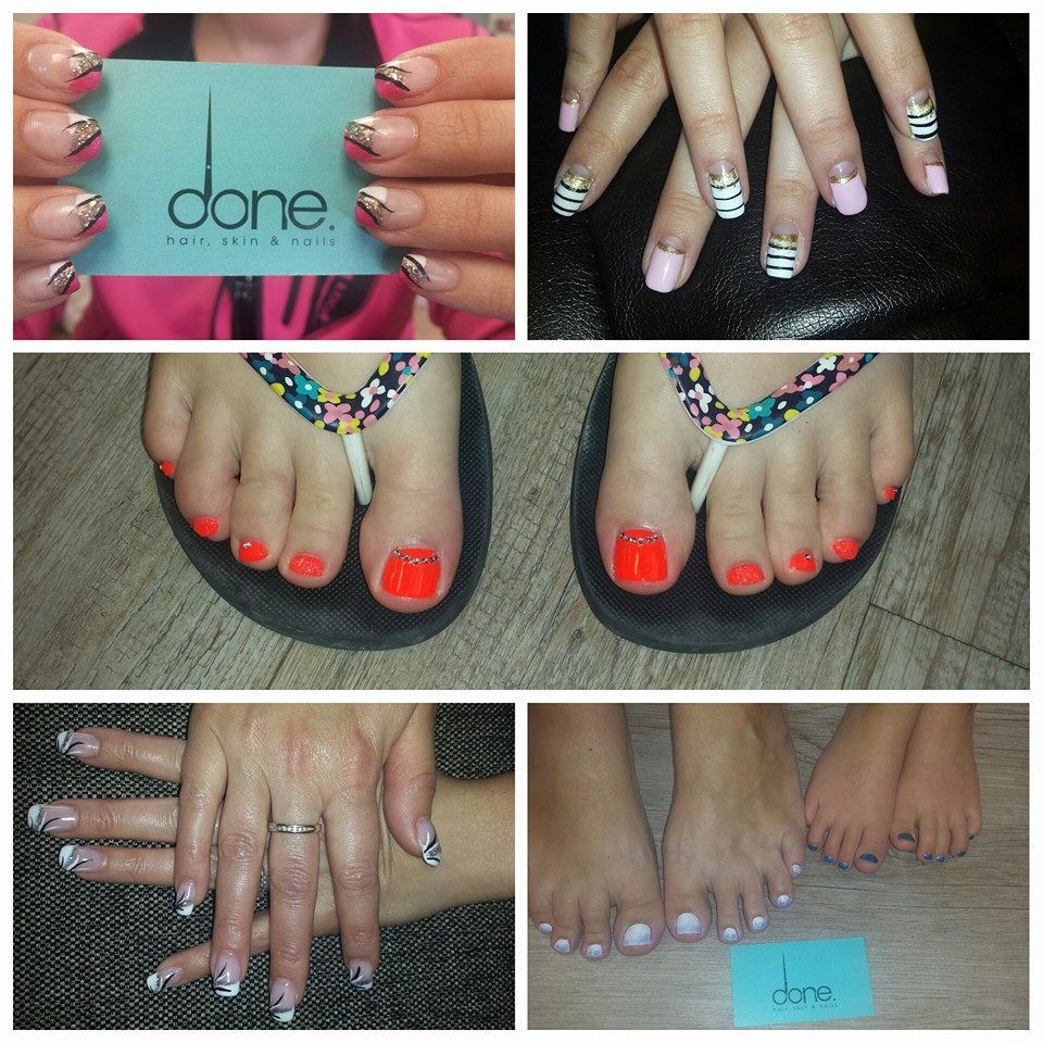 Done Hair, Skin &a; Nails - Logo