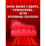 Done Right Carpet, Upholstery, Auto Interior Cleaning - Logo