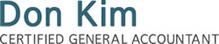 Don Kim,CGA - Logo