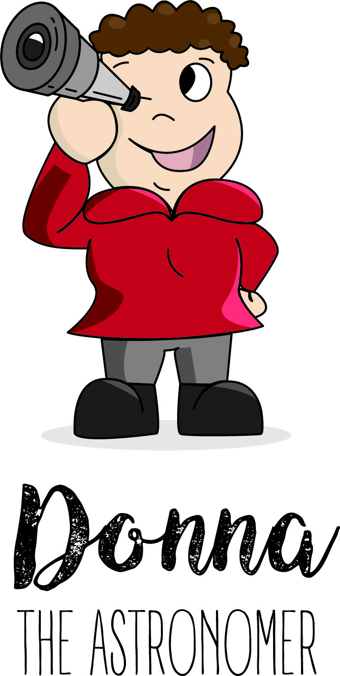 Donna the Astronomer - Logo