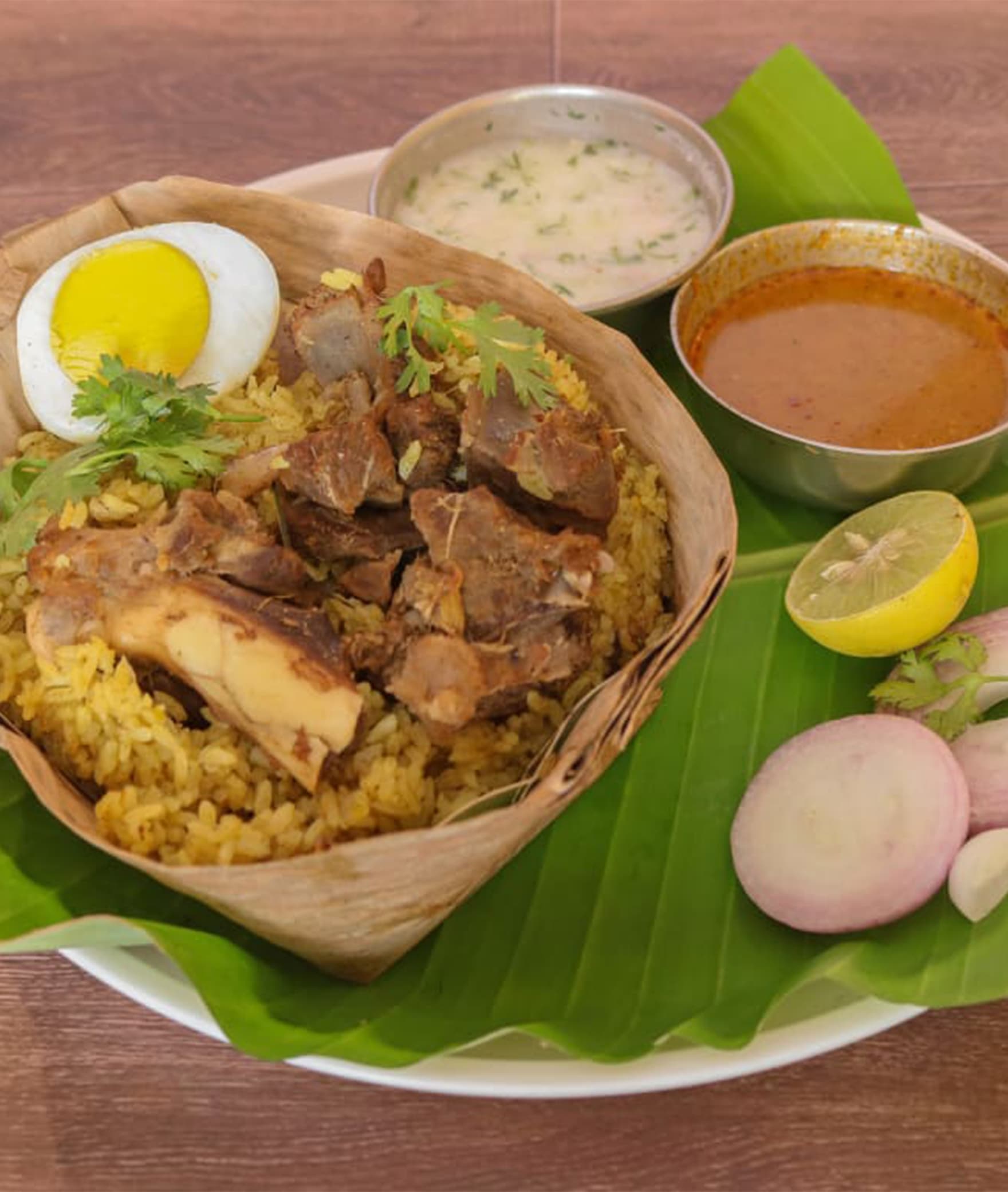 Donne Biriyani Angadi Mane - Logo