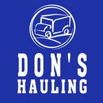 Don&s;s Hauling - Logo