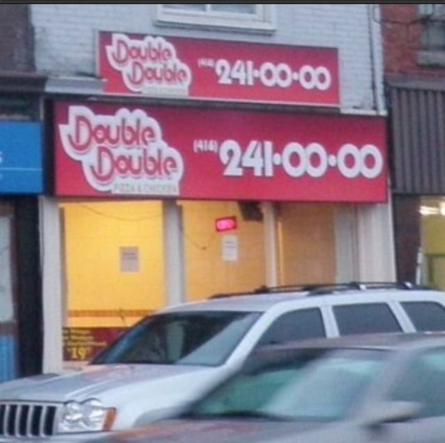 Double Double Pizza - Logo
