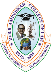 Dr.B.R. Ambedkar College of Law (DBRACL) - Logo