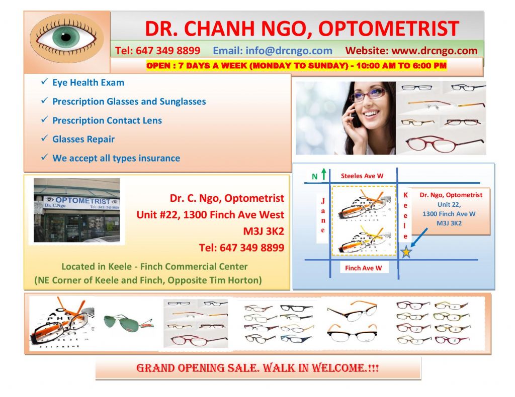 Dr Chanh Ngo, Optometrist - Logo