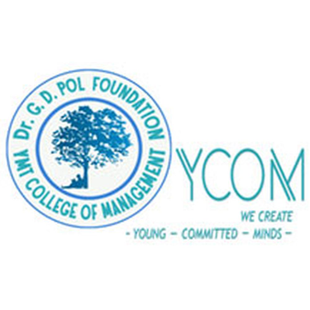 DR G D Pol Foudation's YMT College Of Management (YMTCOM) - Logo