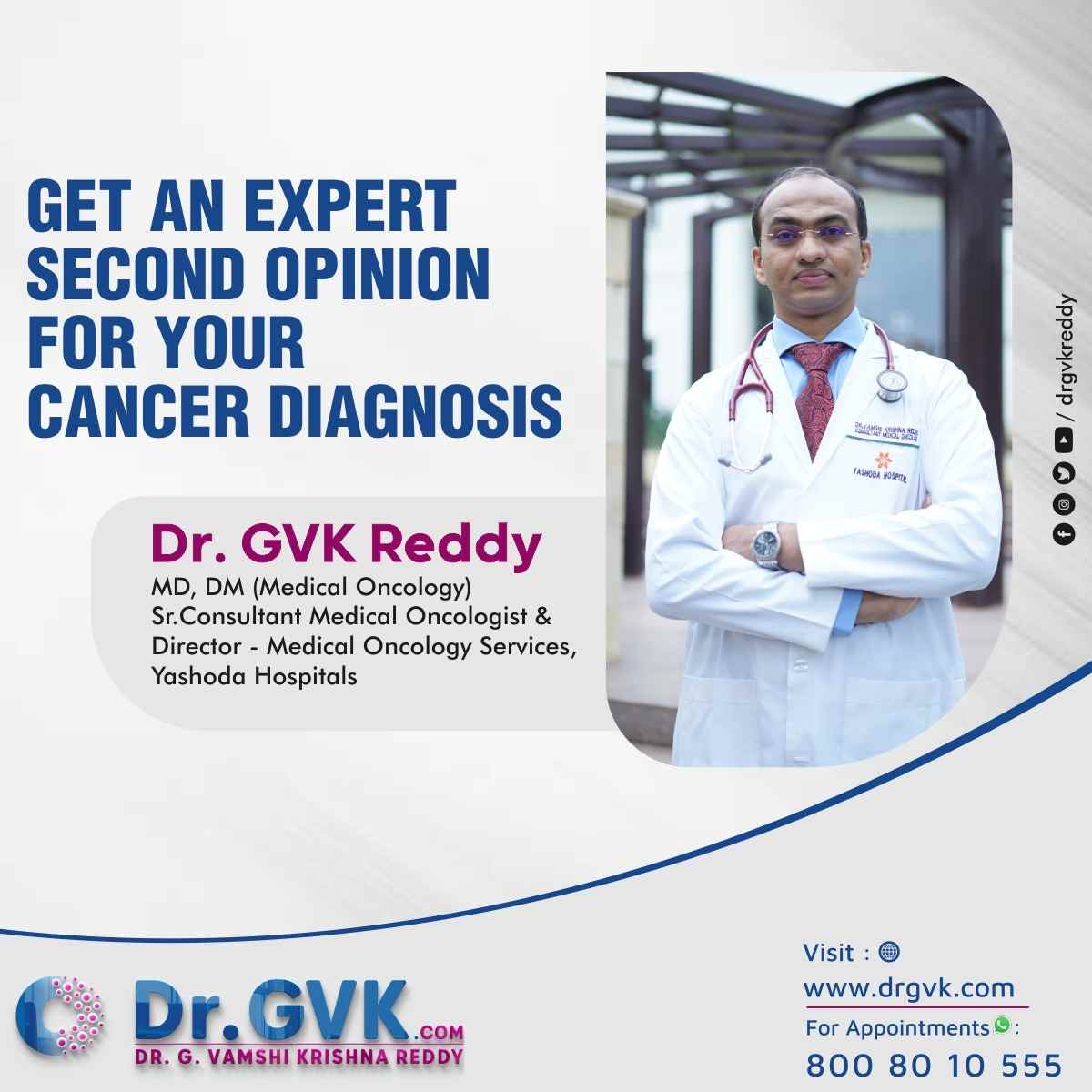 Dr G Vamshi Krishna Oncologist - Cover photo