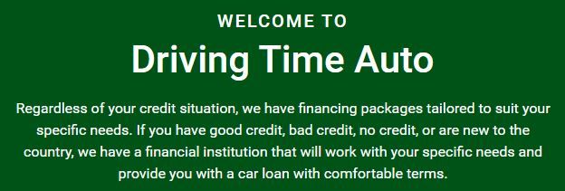 Driving Time Auto - Logo