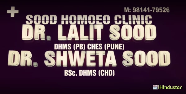 Dr Lalit Sood - Homoeopathic Clinic Ludhiana - Logo