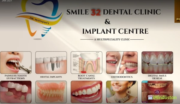 Dr.Mahajan's Smile 32 Dental Clinic & Implant Centre - Logo