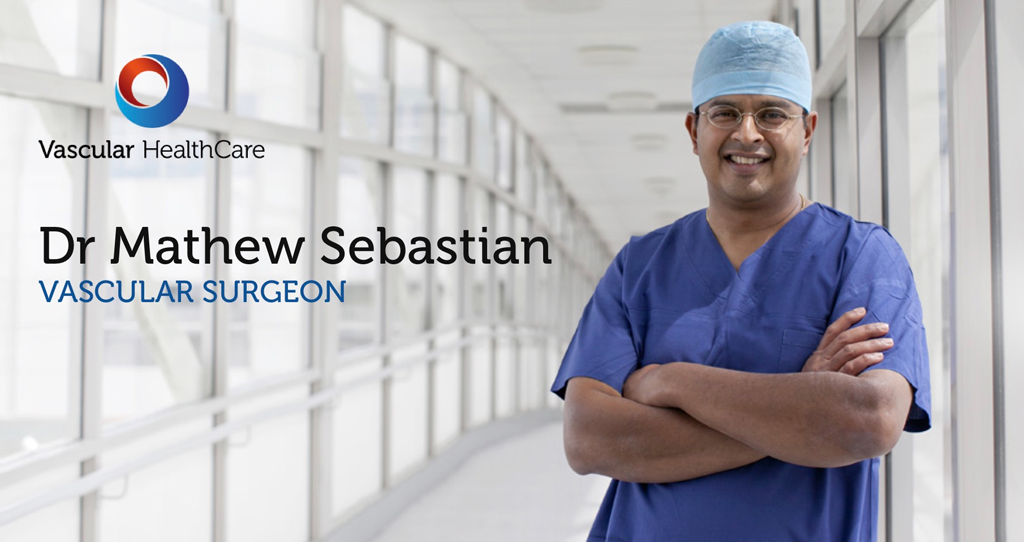 Dr Mathew Sebastian–Vascular Surgeon - Logo