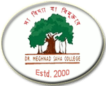 Dr. Meghnad Saha College (DMSC) - Logo