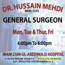 DR MEHDI HUSSAIN - Logo